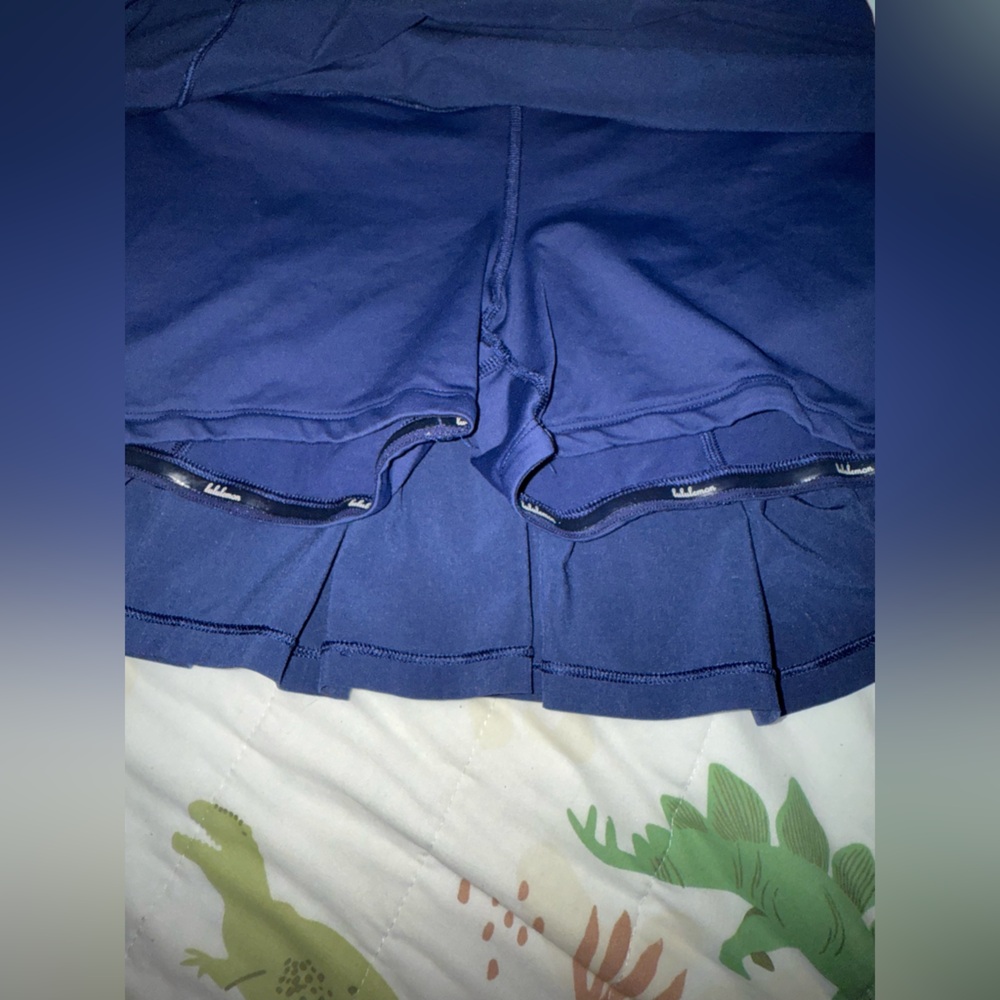 Lululemon Athletica Blue Skater Mini Skirt - Picture 8 of 8